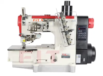 Máquina de coser de bloqueo automático integrado con el Auto Ajuste Barbero-500zd-01CB/Ut