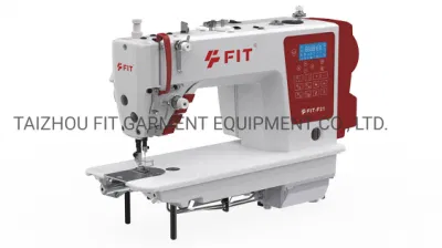 Cosido en el recortador automática máquina de coser industriales Fit-F21