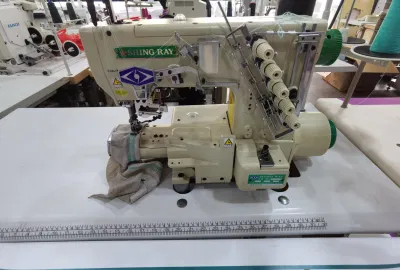 Shing Ray FW787 Cylinderbed interbloqueo Coverstitch máquinas de coser usadas precios China Tomsewing