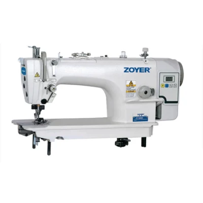 Zy5200dqb Zoyer Lockstitch Mando directo de la costura lateral de la máquina cortadora Hemming