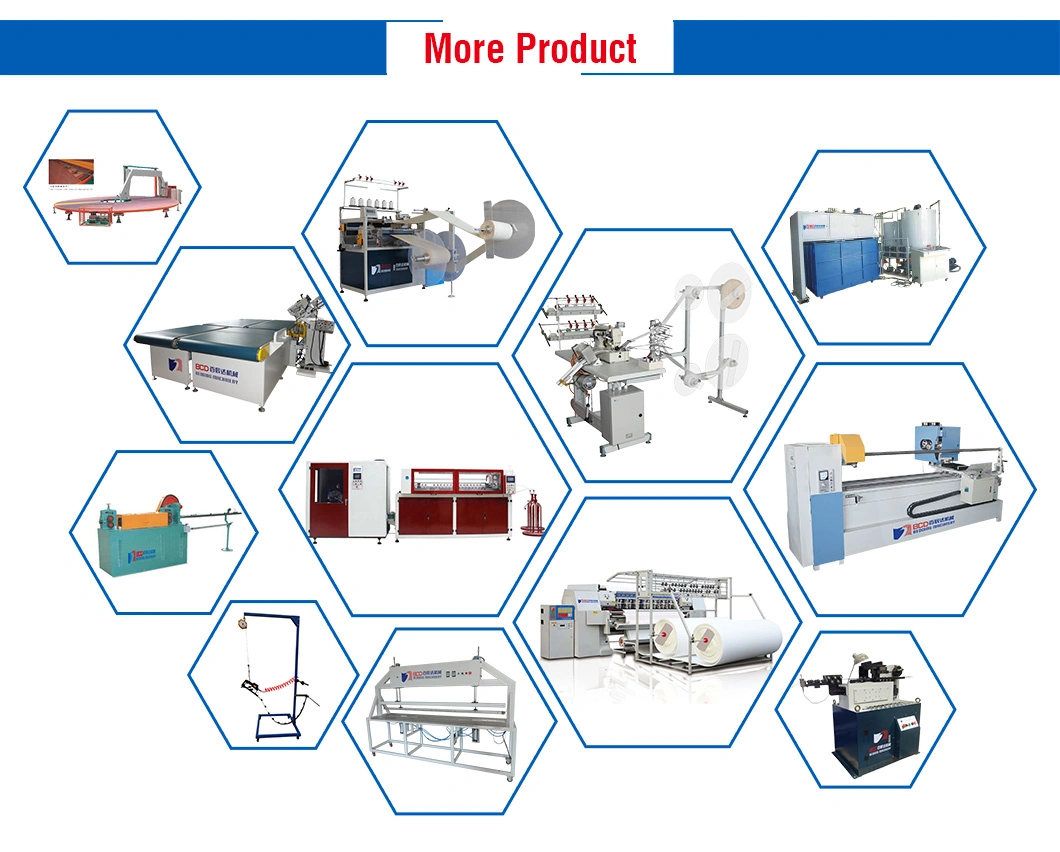New Fully Automatic Serging Mattress by Single or Both Head Mattress Border Edge Sewing Overlocking Machine by CE\SGS