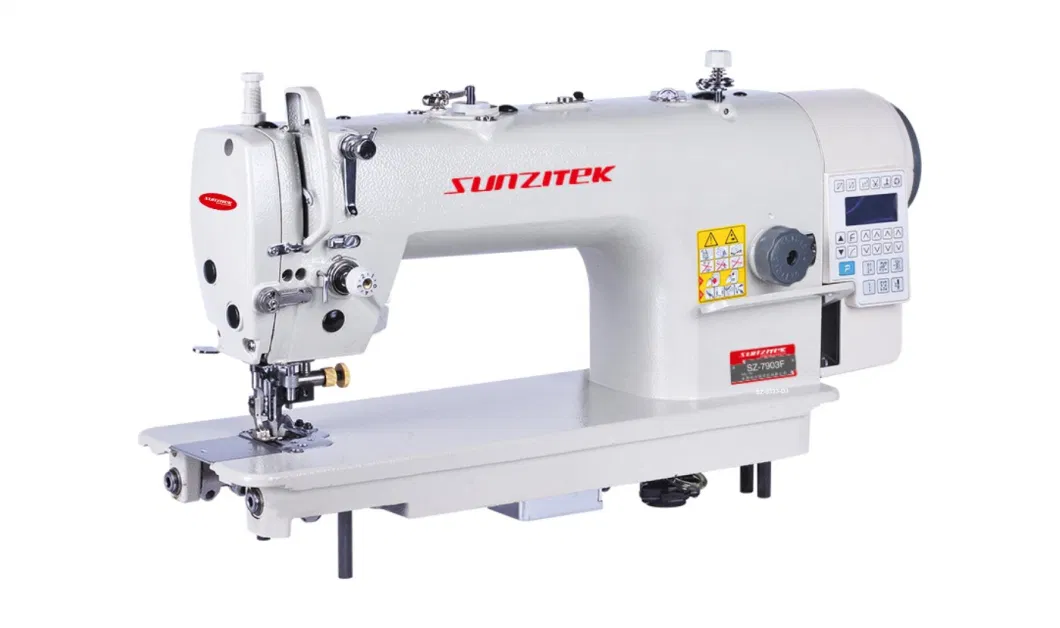 Sz-7903df Automatic Needle Feed Edge Cutter Lockstitch Industrial Sewing Machine