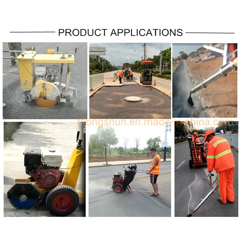 Portable Asphalt Beton Pavement Road Cutting Machine