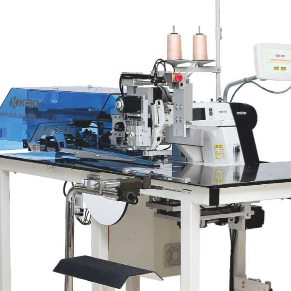 High Speed Automatic Multi Needle Jeans Polo Shirt Pocket Sewing Machine
