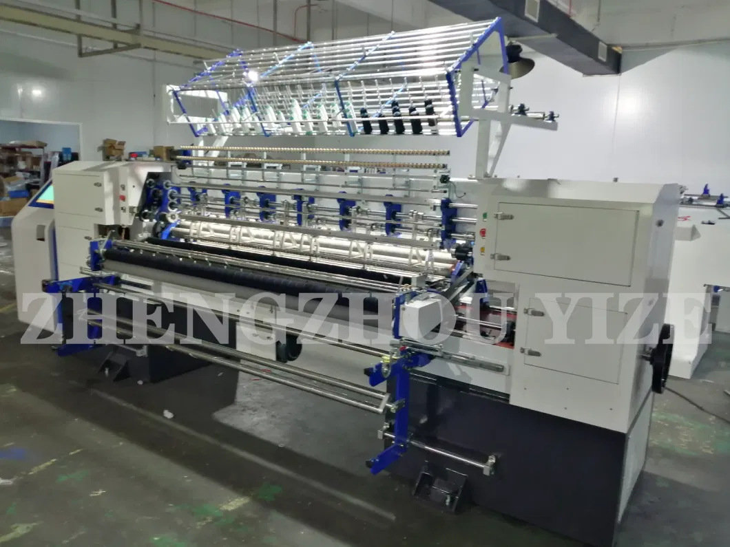 Computer Multineedle Sewing Machine Quilt Blanket Packing Rolling Mattress Border Long Multi Needle Shuttle Quilting Machine
