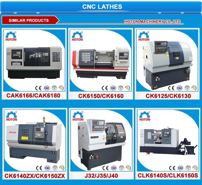 CK6180 CK61100 Torno Cnc Para Metal Cnc Lathe Turning Machine