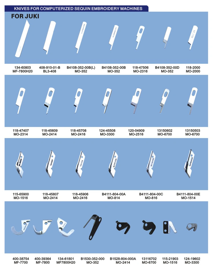 knives for Sewing Machinery -02