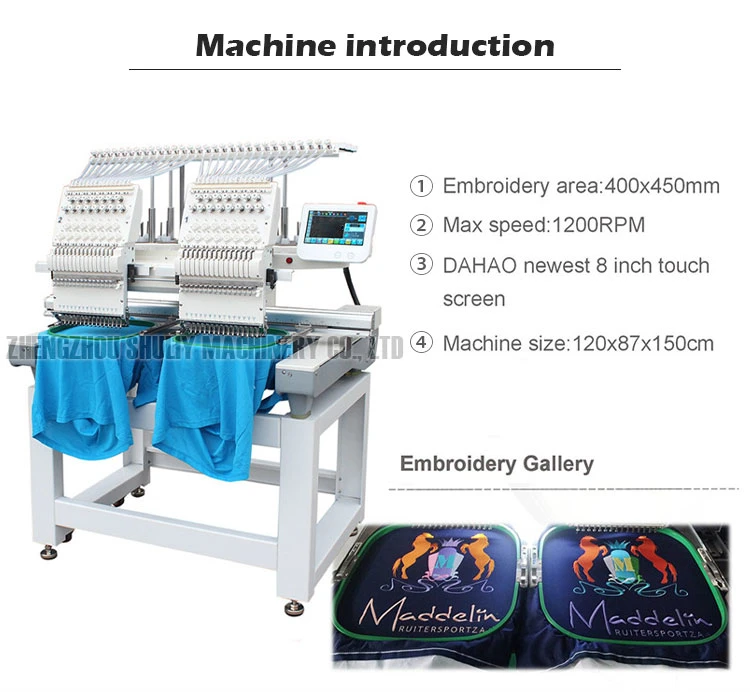 Embroidery and Sewing Machine Multi Needle Mini Embroidery Machine for Clothes