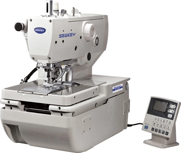 Sk 9820 High-Speed Computerized Eyelet Button Holing Sewing Machine