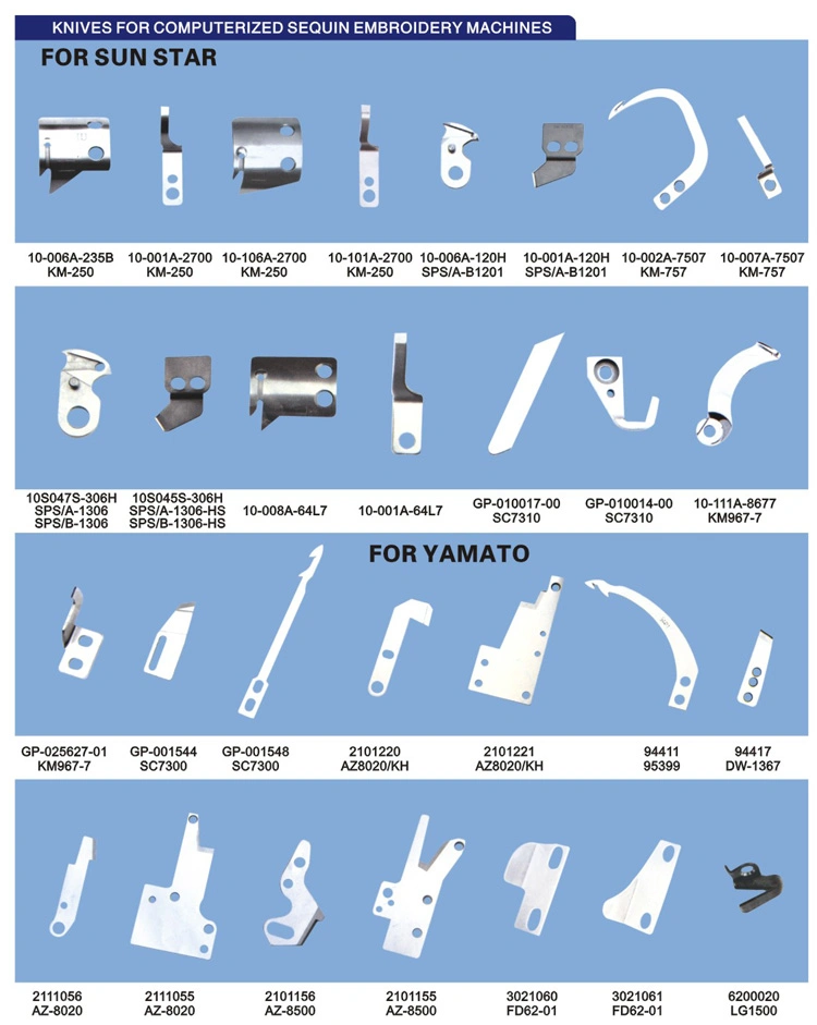 knives for Sewing Machinery -03