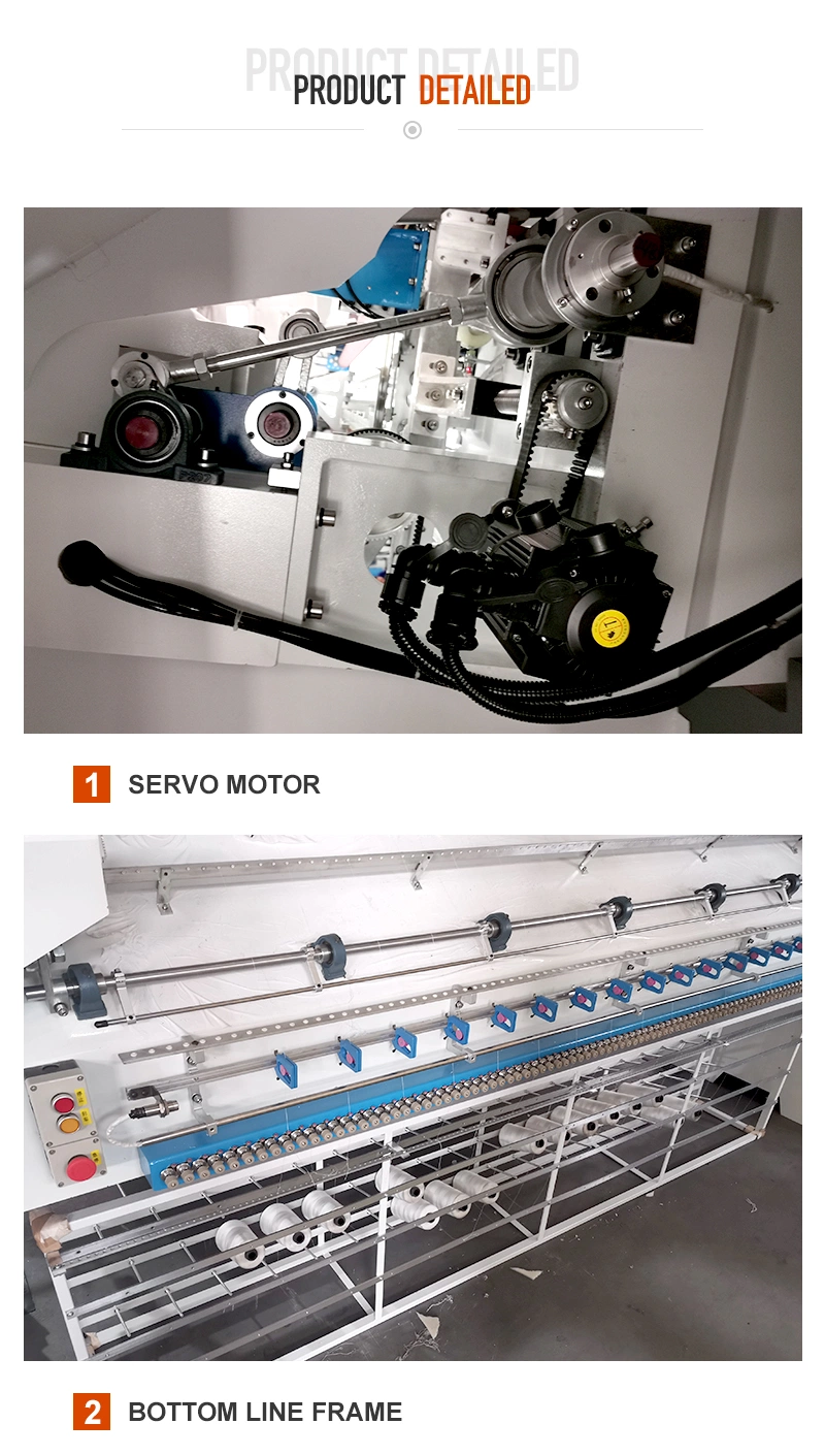 Cutting Bed Mattress Panel Cutter Machine Chain Stitch Quilting Machine