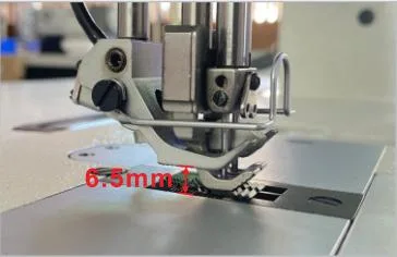 HY-1580B leather sewing machine, Intensive Direct Drive, Double Needle Compound Feed Sewing Machine