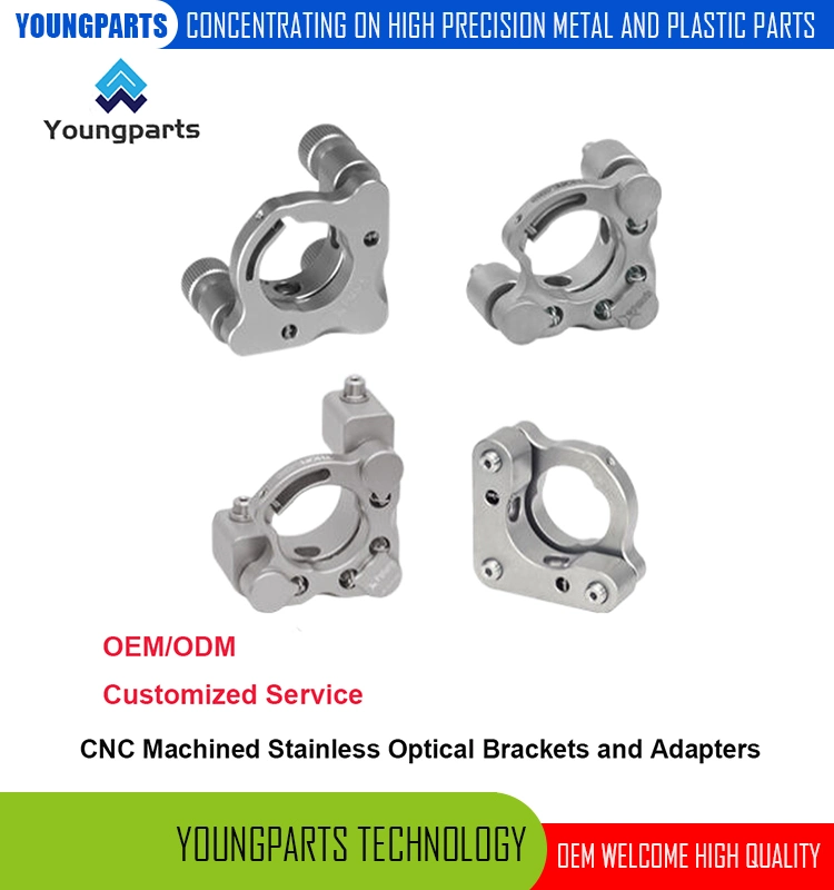 Custom Machined OEM/ODM Angle Brackets and Adapters for Optical Devices