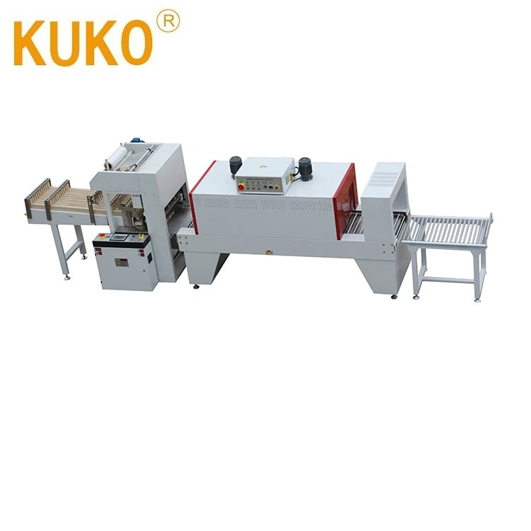 Multiple adhesive Material Color Tapes Automatic Shrink Wrapping Packaging Device for PE Film Shrinking