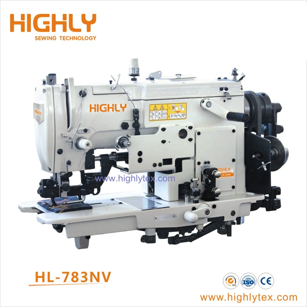 High Speed Computerized Eyelet Button Hole Sewing Machine