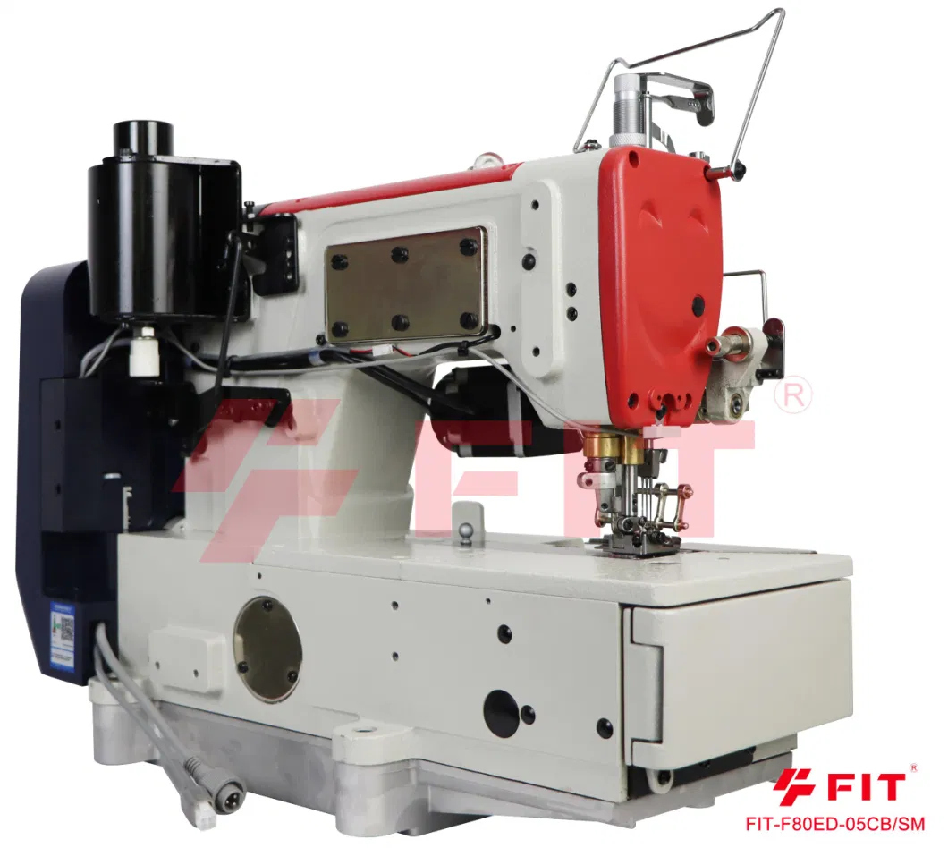 Fit-F80-05 Elastic/Lace Attaching with Right Side Fabric Trimmer Interlock Sewing Machine