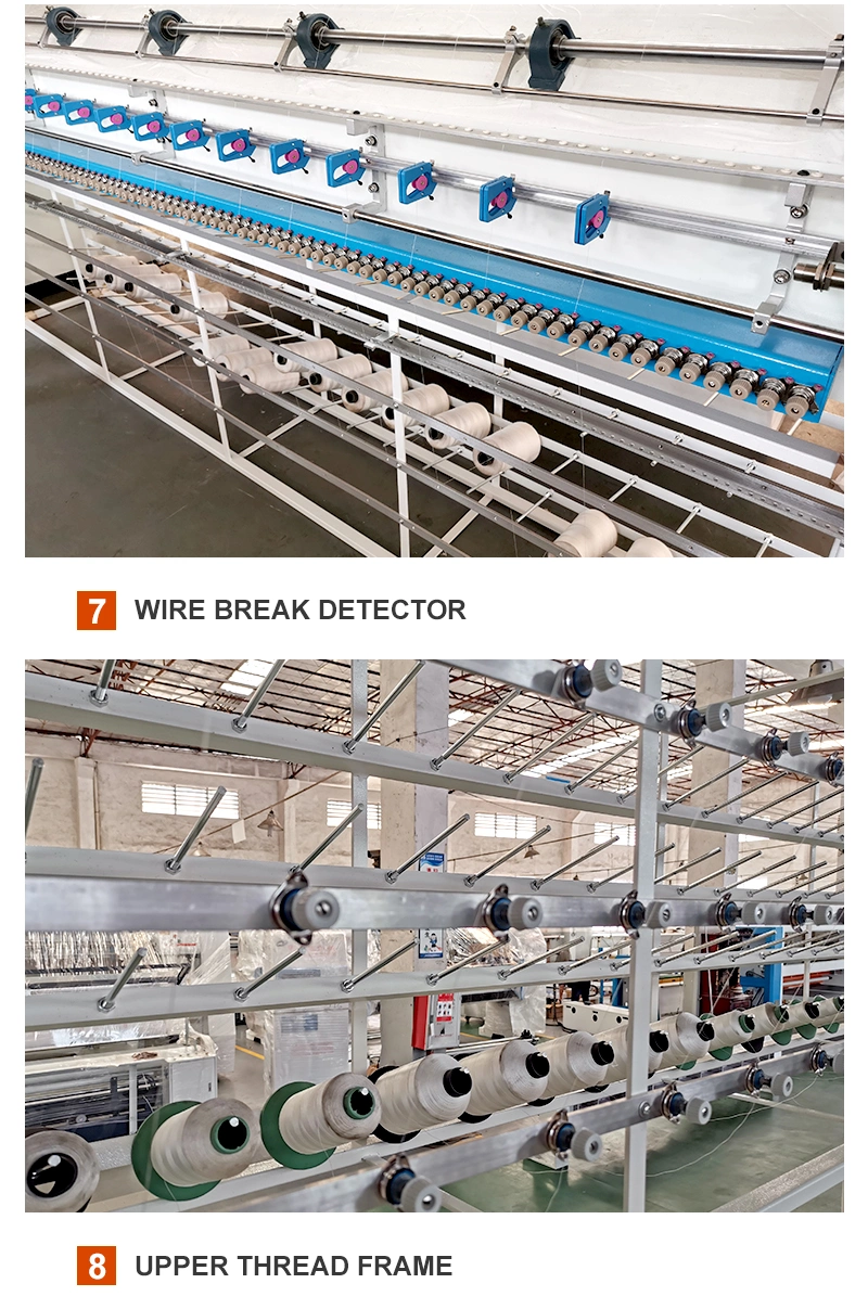 Blanket Mattress Straight Line Quilting Machine Quilt Producing Machine Industrial Sewing Machine Servo Motor