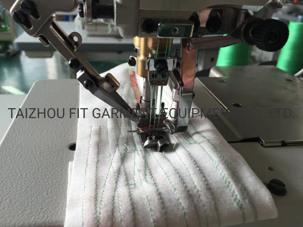 High Speed Auto Trimmer Flat-Bed Interlock Sewing Machine Fit500-01CB/Ut