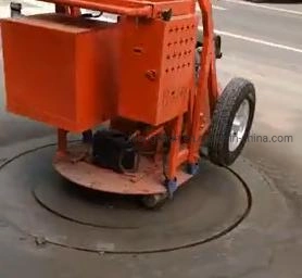 Automatic Working Manhole Covers Cutting Machine for Concret Road Pavement