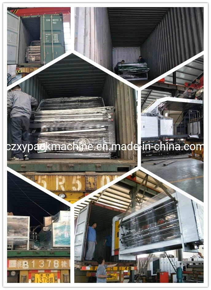 Fully Automatic Multi-Color Printing Slotting Die Cutting and Stacker Machine
