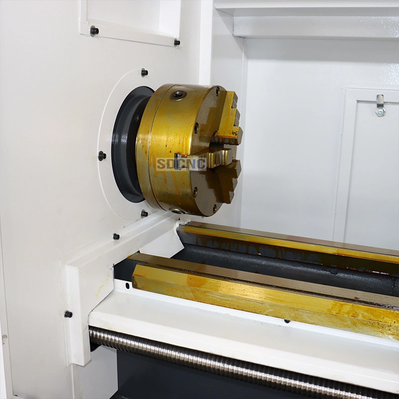 Professional Horizontal Flat Bed Siemens System CNC Lathe Machine Ck6136