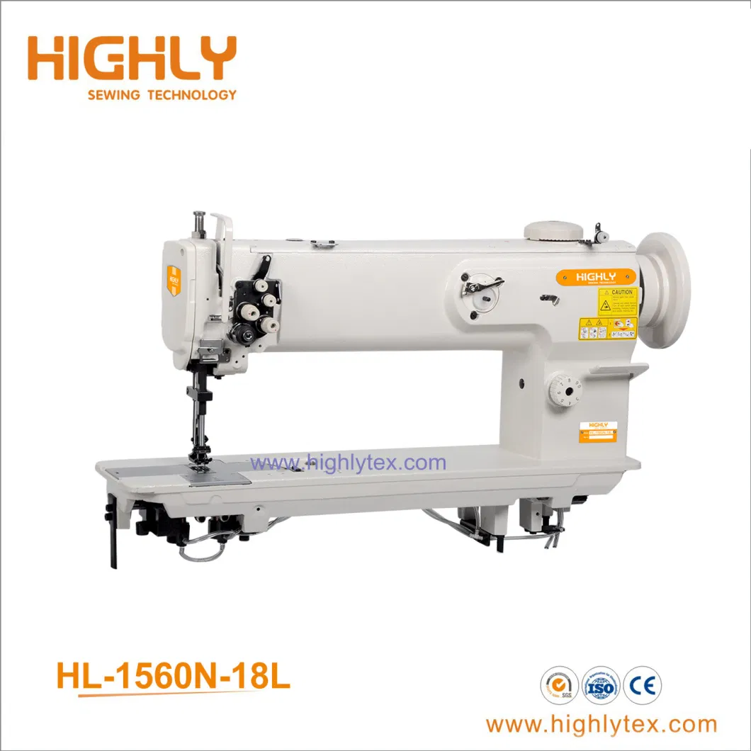 Long Arm Single Needle Compound Feed Heavy Duty Sewing Machine