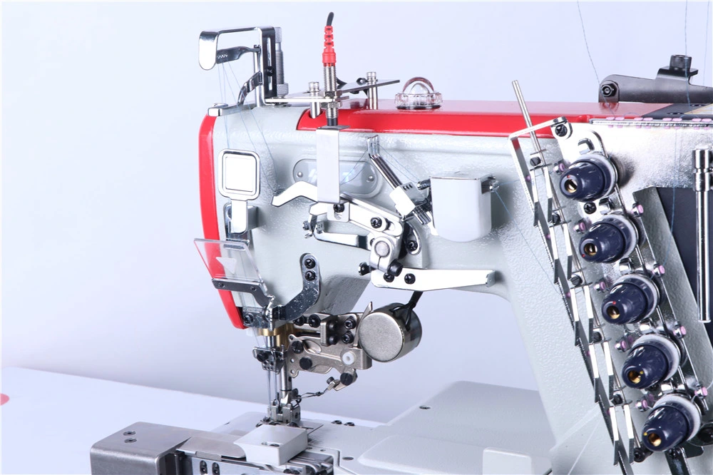 Cylinder Bed Hemming Machine with Automatic Fold Device Fit-Vf80ND-01CB-Dl-Hf-Ut
