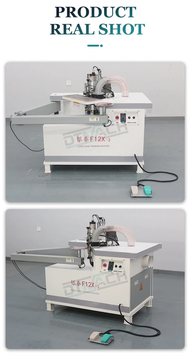 Edge Banding and Edge Trimming Machine Woodworking Edge Bander Top and Bottom Trimmer Edgeband