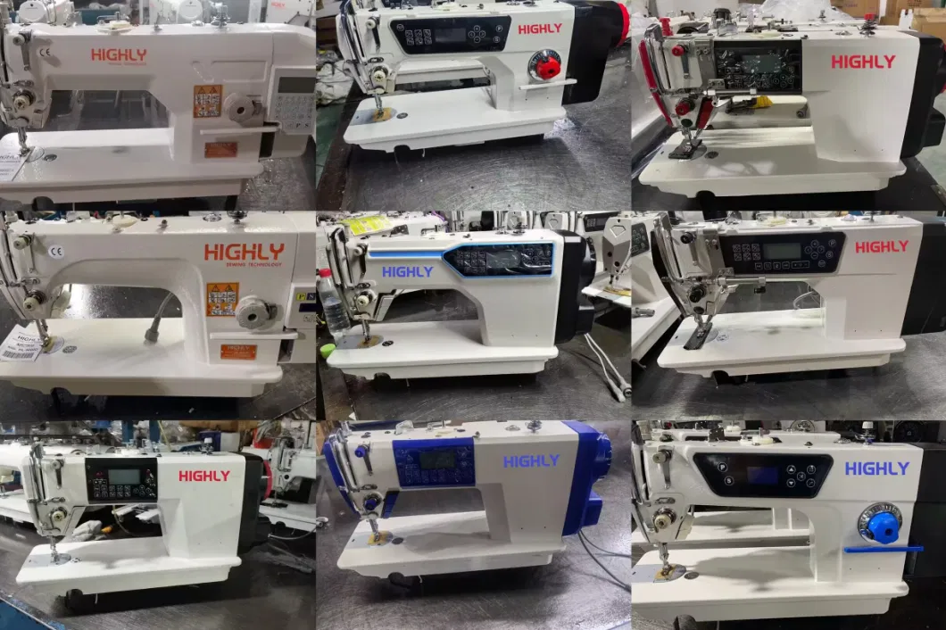 Highly Full Automatic Direct Drive Computerized Single Needle Lockstitch Industrial Sewing Machine