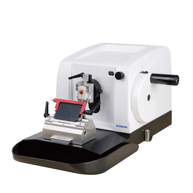 Biobase Lab Medical Manual Rotary Microtome Advanced High-Precision Micro-Drive Feed System Sectioning Trimming Function