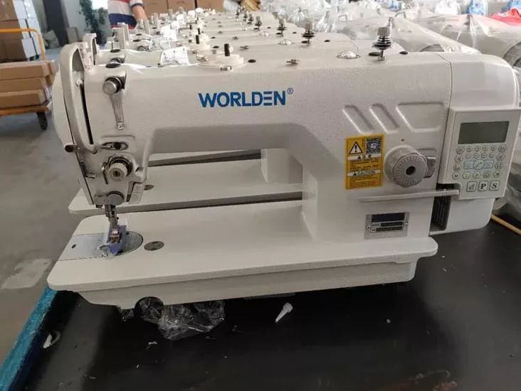 Wd-9990-D3/D4 Automatic Direct Drive Single Needle Industry Lockstitch Sewing Machine with Auto-Trimmer &amp; Auto Reversing Stitch