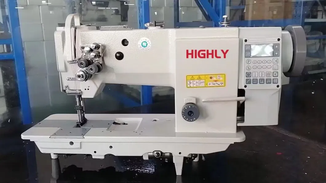 Highly 4420 Double Needle Heavy Duty Compound Feed Leather Industrial Sewing Machine