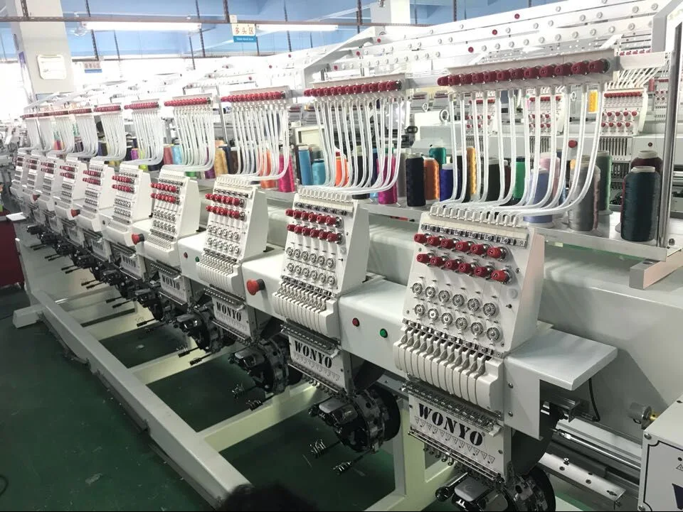 2019 Multi Head Computerized Tajima Embroidery Monogramming Machine for Cap