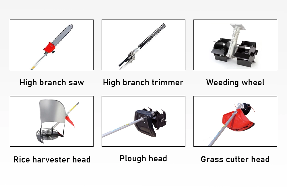 Power Tools Lawn Grass Cutting Machine Multifunctional Weeder Brush Cutter Trimmer
