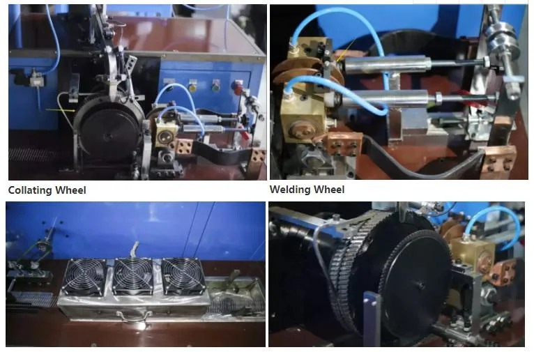 Automatic Coil Nail Making Machine with Rubber Putting Device