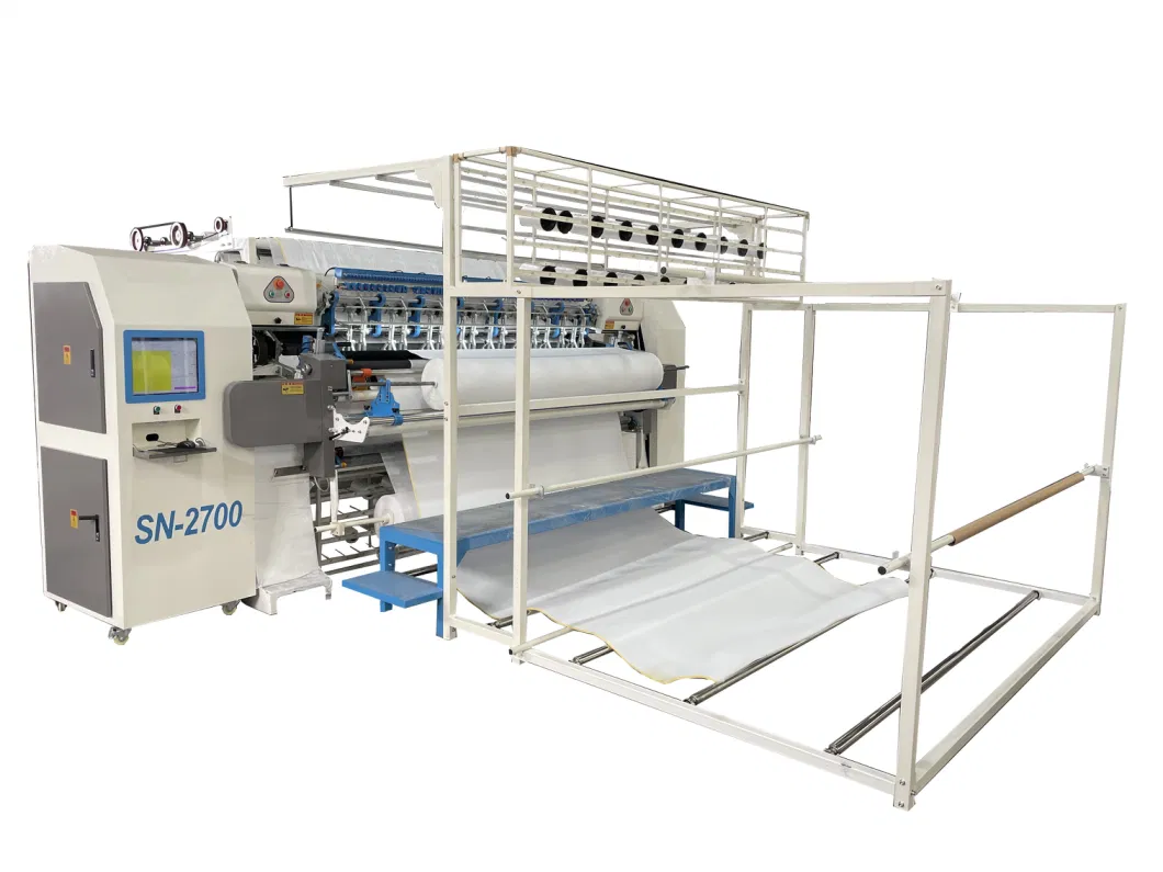 Blanket Mattress Straight Line Quilting Machine Quilt Producing Machine Industrial Sewing Machine Servo Motor