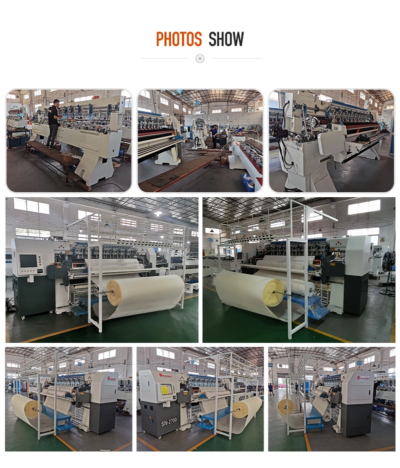 Mattress Manufacturing Machines Computer Quilting Sewing Machine Computerized Bedcover Multi Needle Quilting Machine