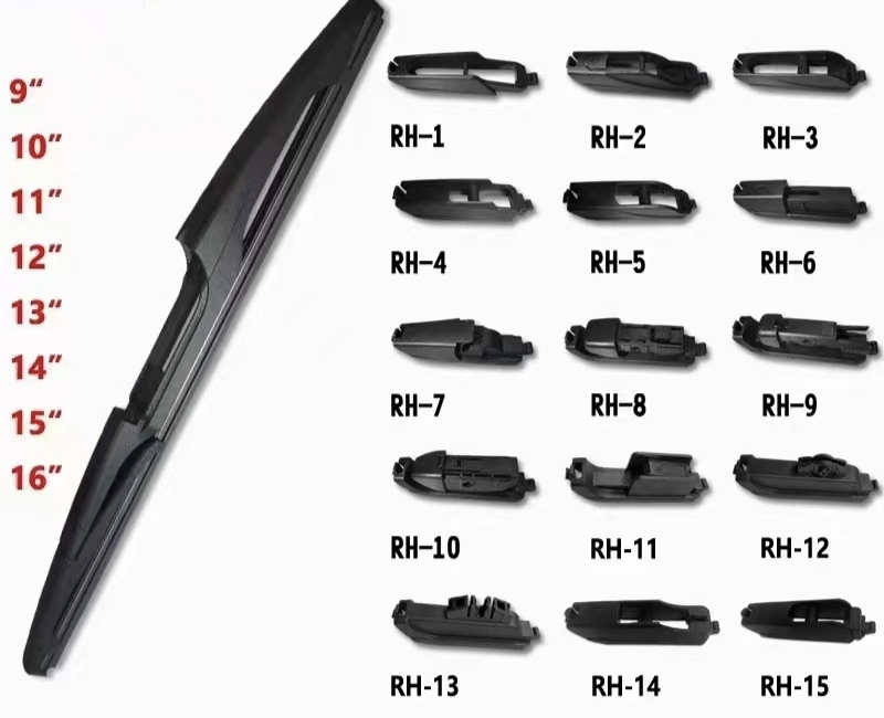 Windshield Wiper Back Window 10 Adaptors Rear Wiper