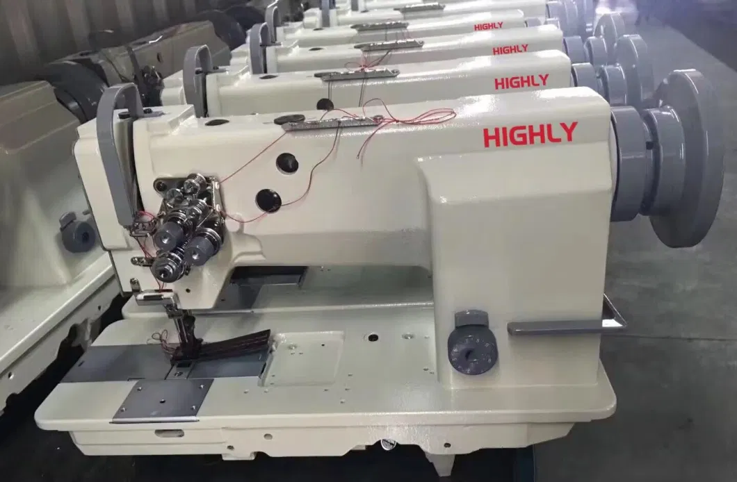 Highly 4420 Double Needle Heavy Duty Compound Feed Leather Industrial Sewing Machine