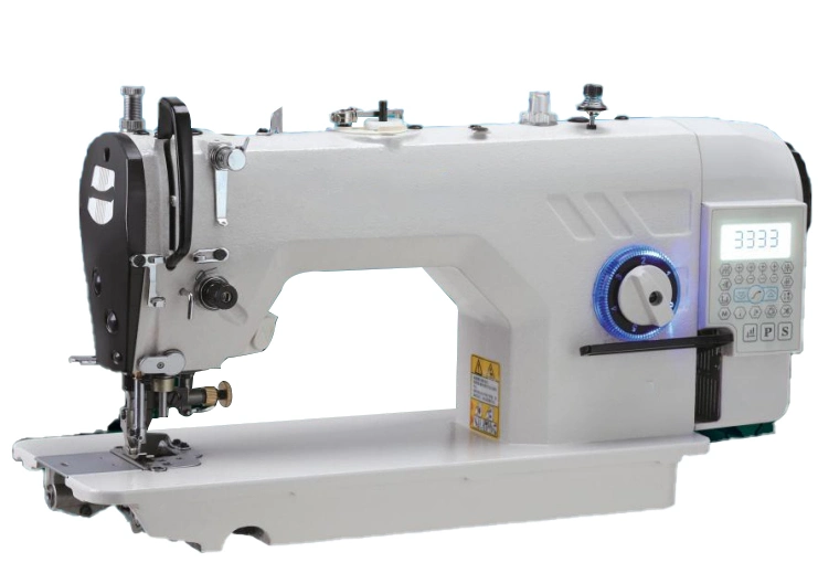 Computerized Lockstitch Industrial Blade Sewing Machine with Touch Screen