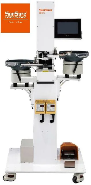 Smart Rivet Button Attaching Machine with Automatic Feeding Device Ss-9815