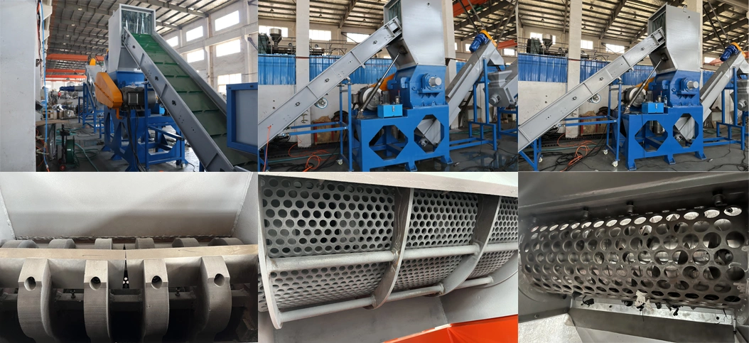 Automatic Waste Plastic LDPE Film/LLDPE Stretch Film PP Woven Bag/Jumbo Bag Recycling Washing Machine/Plastic Granulator/Crushing Machine/Crusher