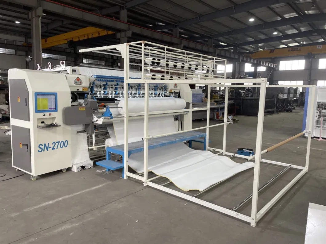 Multi Head Computer Embroidery Machine Quilt Edge Trimming Overlock Sewing Machine Automatic Mattress Multi Needle Chainstitch Quilting Machine