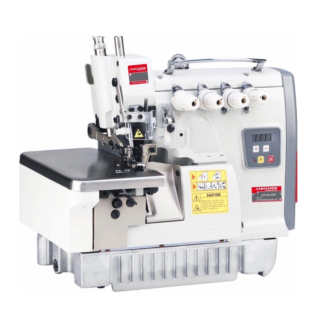 Gt700-4dd High Speed Direct Drive 4 Threads Overlock Industrial Sewing Machine