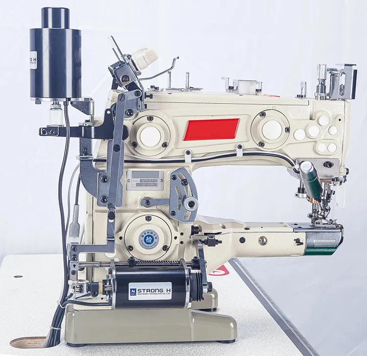 Industrial Automatic Thread Cutting Sewing Machine Vertical Cylinder Interlock Sewing Machine