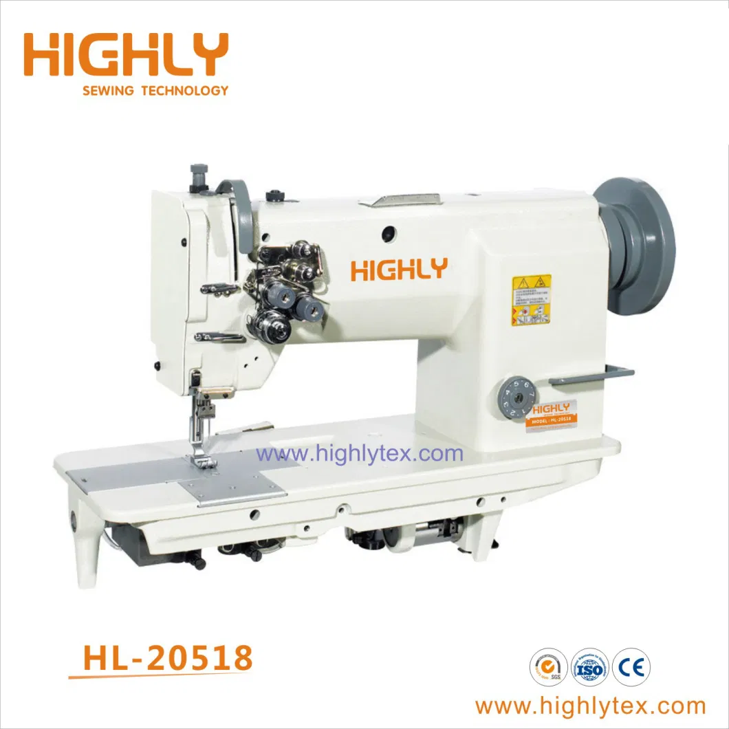 Highly 4420 Double Needle Heavy Duty Compound Feed Leather Industrial Sewing Machine