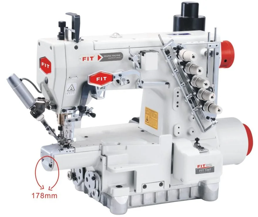 Direct-Drive Cylinder Bed Interlock Sewing Machine with Automatic Trimmer