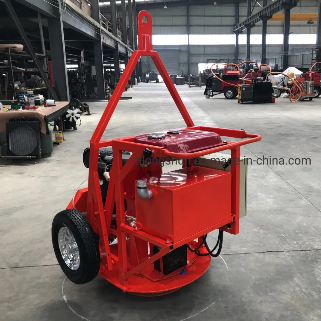 Damaged Manhole Cover Replacement Road Cutting Machine with Curved Blade