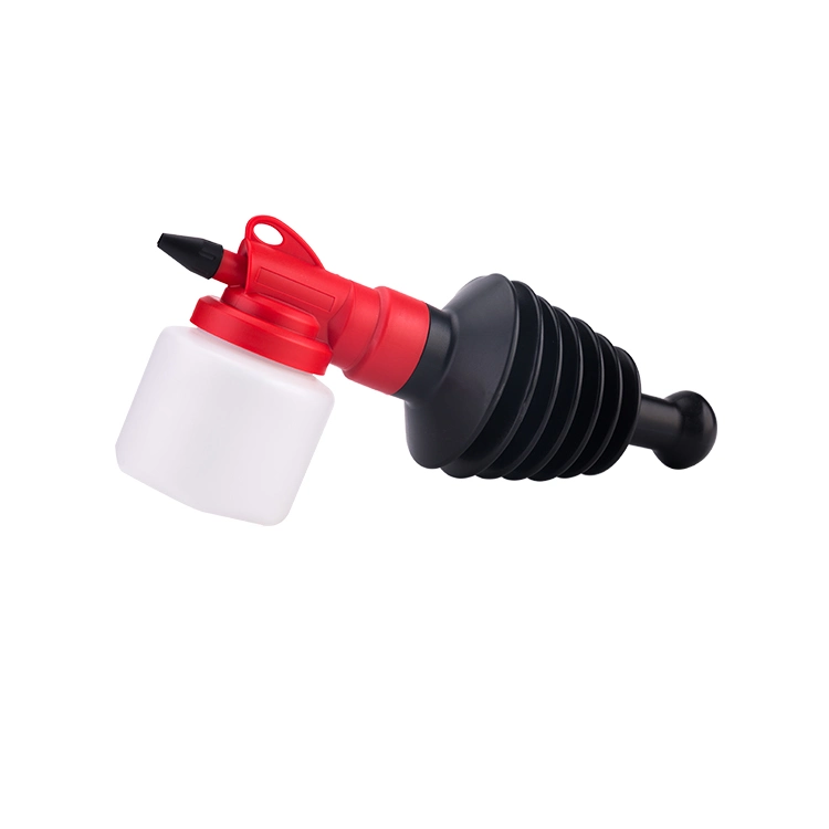 500ml 5 Nozzle Pest Control Bulb Insecticide Hand Bellow Air Blow Garden Pest Control Bait Duster Duster