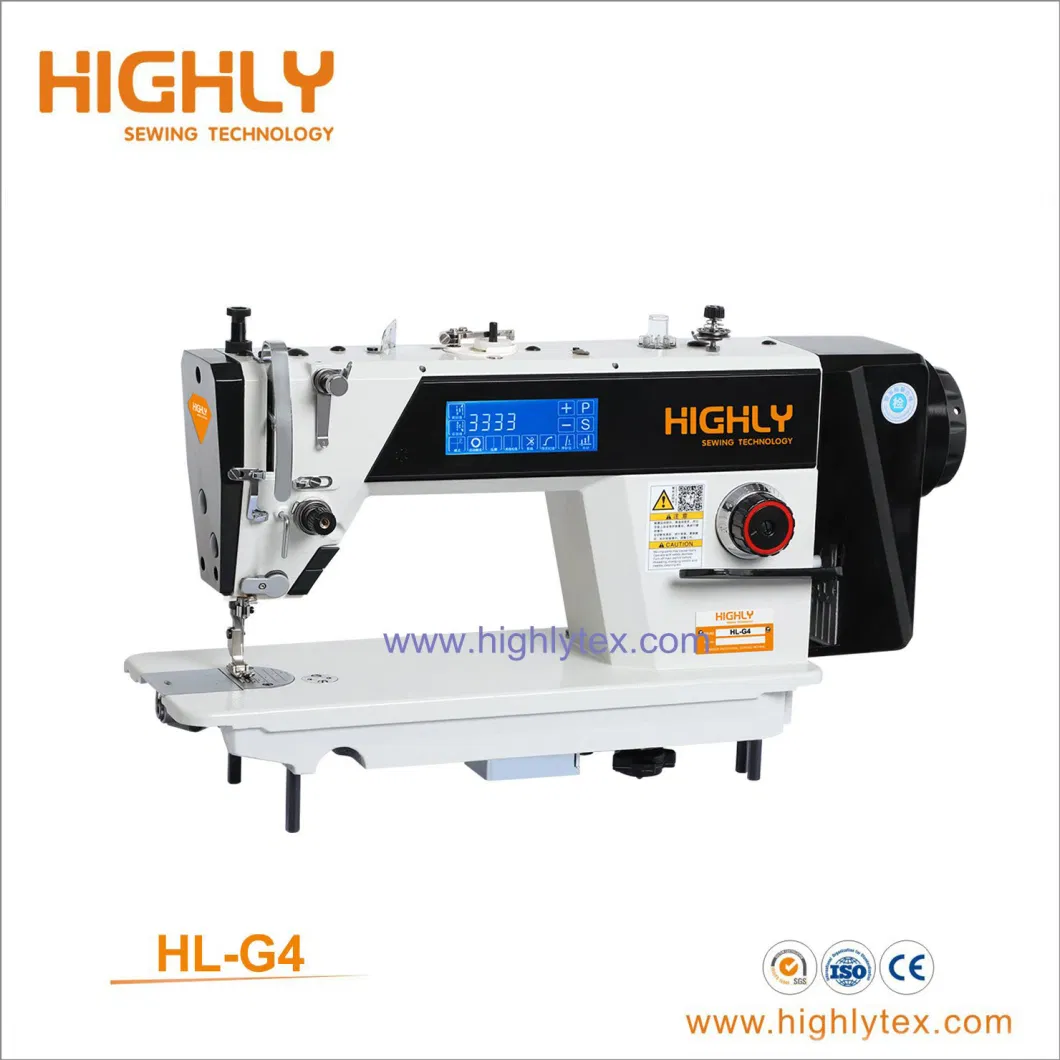 Highly Full Automatic Direct Drive Computerized Single Needle Lockstitch Industrial Sewing Machine